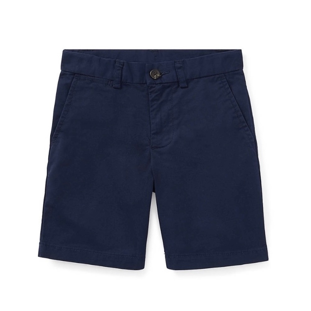 Ralph Lauren | Toddler Boys Straight Fit Chino Shorts | 12 Month | Navy